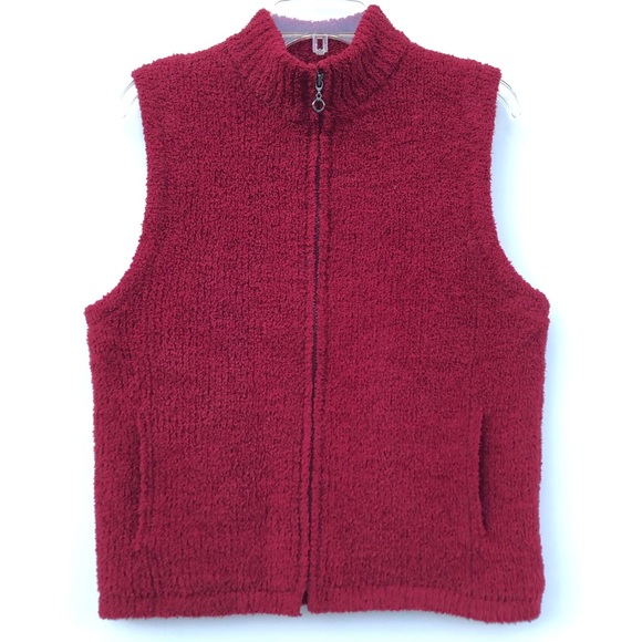 Colorado Clothing Red Sherpa Vest Size Medium - Picture 1 of 7